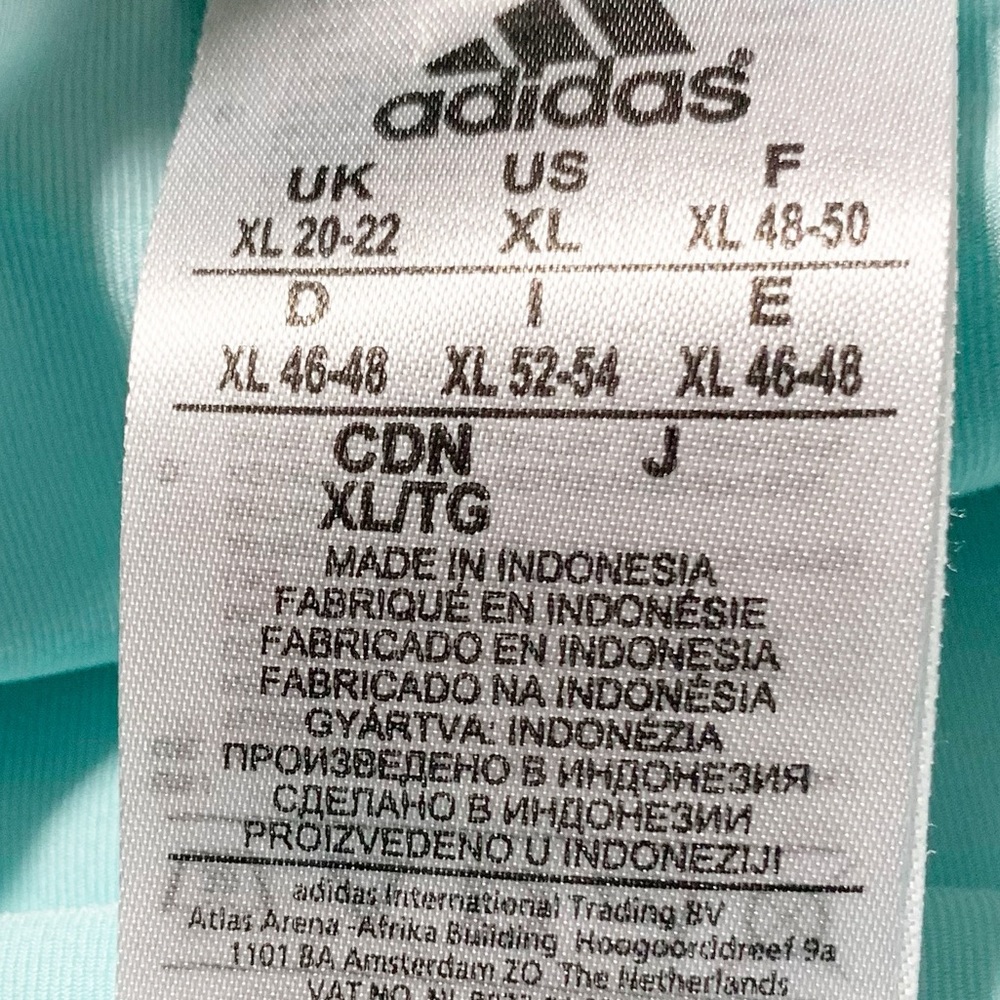 adidas Climalite Athletic Tennis Running Skirt Contrasting Band Shorts Lining - Picture 9 of 11